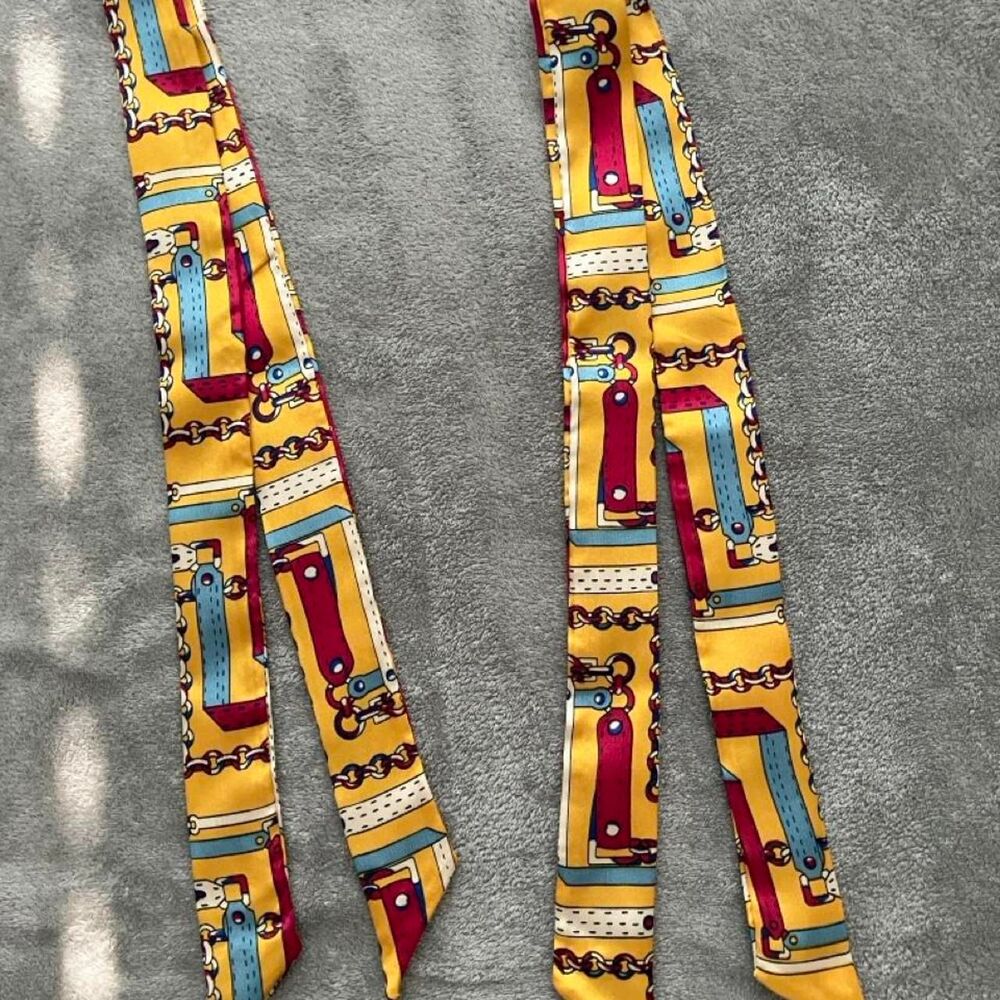 Yellow & Red Twilly Set